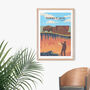 Wind Cave National Park USA Travel Poster Art Print, thumbnail 4 of 7