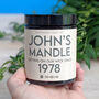 Personalised Funny Men's Scented Vegan Candle, thumbnail 2 of 5
