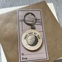 Father's Day Best Dad By Par Golf Keyring, thumbnail 2 of 2