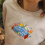 One Day At A Time Embroidered Sweatshirt, thumbnail 2 of 9