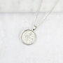 Personalised 1954 70th Birthday Sixpence Necklace, thumbnail 6 of 8
