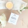 Sunday Morning Fresh Linen Luxury Soy Wax Candle Gift, thumbnail 1 of 3