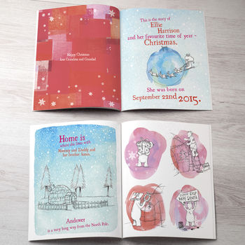 Personalised Children's Christmas Book, 3 of 8