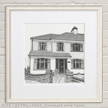 Personalised Detailed House Illustration, 6 of 9