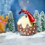 Organic Chocolate Christmas Pudding, thumbnail 1 of 3