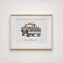 Personalised Car Portrait, Hand Drawn Gift For Him, thumbnail 5 of 12