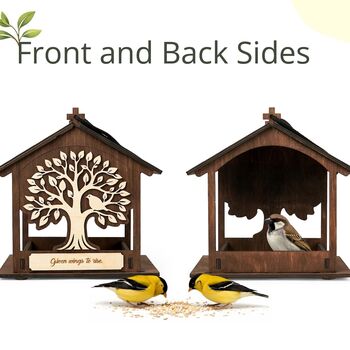 Personalised In Loving Memory Bird Feeder, 3 of 11