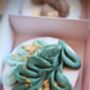 Personalised Hand Iced Little Acorns And Oak Leaf Biscuit Gift Box, thumbnail 3 of 8
