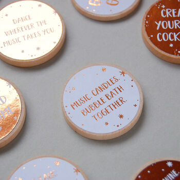 Personalised Couple's Date Idea Tokens, 6 of 8