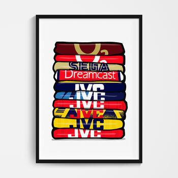 Football Shirt Stack Poster, 10 of 12