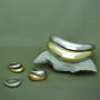 18k Gold Plated Vermeil Wave Ring, thumbnail 5 of 5