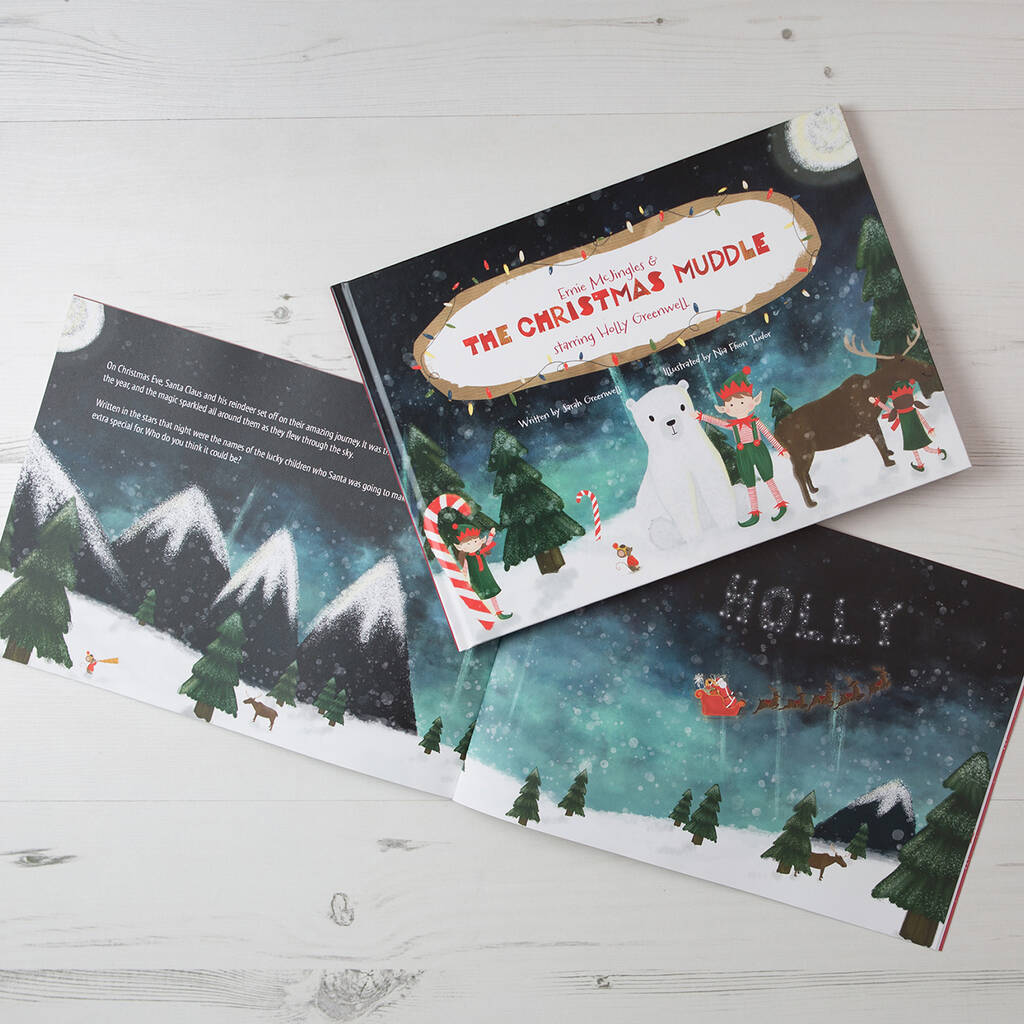 The Christmas Muddle Personalised Book For Siblings, 1 of 4