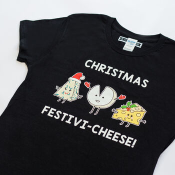 Funny Cheese Christmas T Shirt, 4 of 5