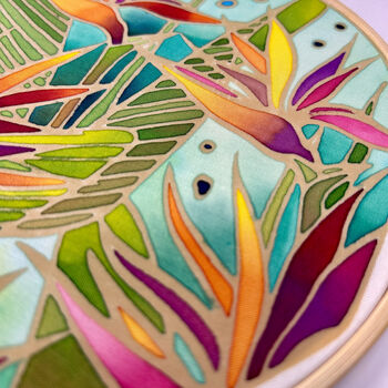 Bird Of Paradise DIY Batik Craft Kit For Beginners, 2 of 9