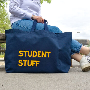 Student Stuff Oversized Tote Bag, 2 of 12