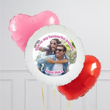 Personalised Valentine's Day Photo Balloon, 3 of 6