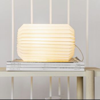 Origami Paper Tube Lampshade, 4 of 5