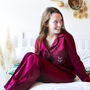 Organic Cotton Women's Christmas Pyjamas, thumbnail 1 of 8