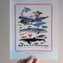 Personalised Wild Swimming Art Print, thumbnail 11 of 11