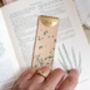 Hand Made Leather Bookmark Wedding Favours, thumbnail 1 of 7