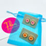 Mini Disco Stud Earrings With Colourful Glitter, thumbnail 11 of 12