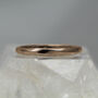 18ct Rose Gold Twist Wedding Ring, thumbnail 3 of 4
