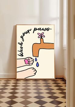 Wash Your Paws Print, 3 of 4