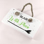 Personalised Halloween Witches Broom Sign, thumbnail 6 of 6