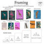 Elephant Rollerskating In Tropical Flower Jungle Wall Art Print, thumbnail 3 of 5