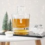 Personalised Elegance Stag Round Glass Decanter, thumbnail 3 of 4