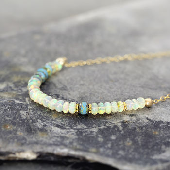 Ethiopian Opal Necklace, 5 of 10