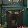 Multicoloured Felt Merry Christmas Bunting, thumbnail 1 of 3