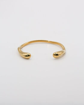Fluid Curve Cuff Bangle Bracelet, 4 of 4