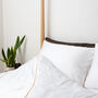 Ochre Bamboo Bed Linen Set, thumbnail 2 of 5