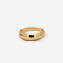 Gold Dome Ring, Minimalist Women's Jewellery, thumbnail 6 of 6