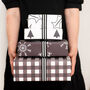 Gingham Gift Tags, Black And White, thumbnail 3 of 5