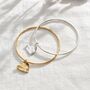 Personalised Fortune Heart Bangle, thumbnail 1 of 6