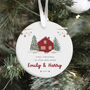 First Christmas In New Home Ceramic Ornament, thumbnail 1 of 7