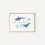 Personalised Sea Life Childrens Print, thumbnail 2 of 6