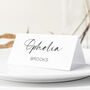 Personalised Wedding Guest Place Cards, thumbnail 1 of 4