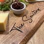 Personalised Mango Extra Long Serving Board, thumbnail 2 of 2