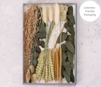 Dried Flowers Neutral Bouquet Letterbox Gift, 3 of 6