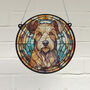 Lakeland Terrier Stained Glass Effect Suncatcher, thumbnail 1 of 5