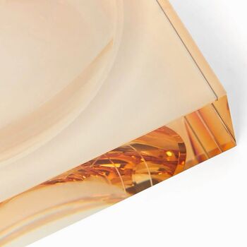 Italians Do It Better Glass Tray Brown, 2 of 3
