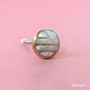 G Decor Victoria Mother Of Pearl Gold Brass Pull Knobs, thumbnail 2 of 7