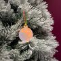 Neon Jesmonite Christmas Bauble 10 Colour Options, thumbnail 7 of 8
