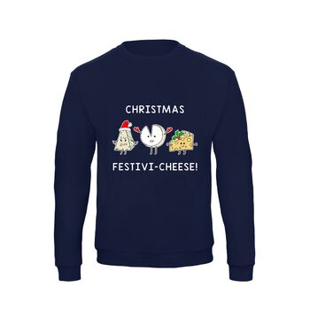 Funny Cheese Christmas Jumper, 8 of 8