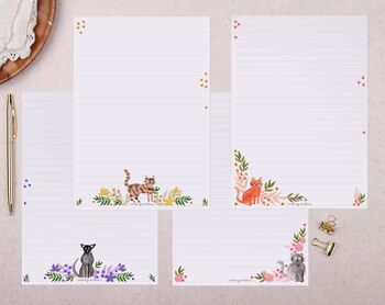 Cat Writing Paper Gift Box Set, 2 of 4