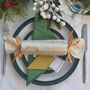 Personalised Silk Fabric Christmas Crackers, thumbnail 2 of 5