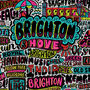 Brighton And Hove Typographic Print, thumbnail 3 of 3